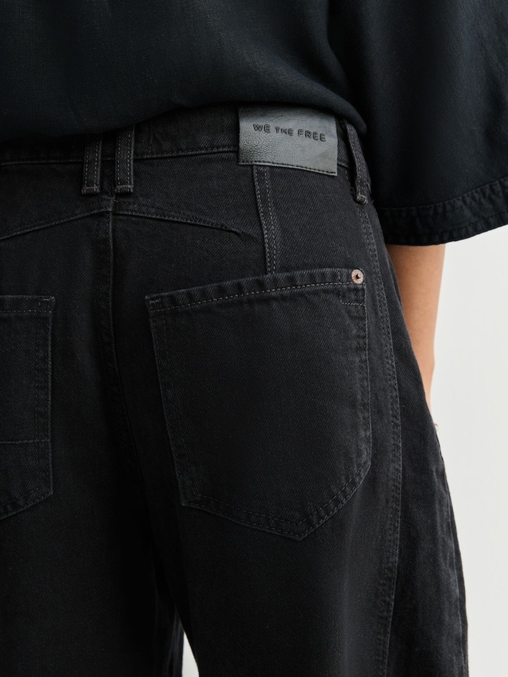 We The Free good luck barrel jeans sz 26 - Picture 5 of 8